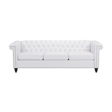 Load image into Gallery viewer, Chesterfield Style 3 Seater Sofa With Deep Button Tufting
