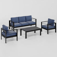Load image into Gallery viewer, Outdoor Patio Set, All-Weather With Thick Cushions

