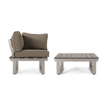 Load image into Gallery viewer, Sterling - Outdoor V Shaped 5 Seater Sofa Set With Cushions
