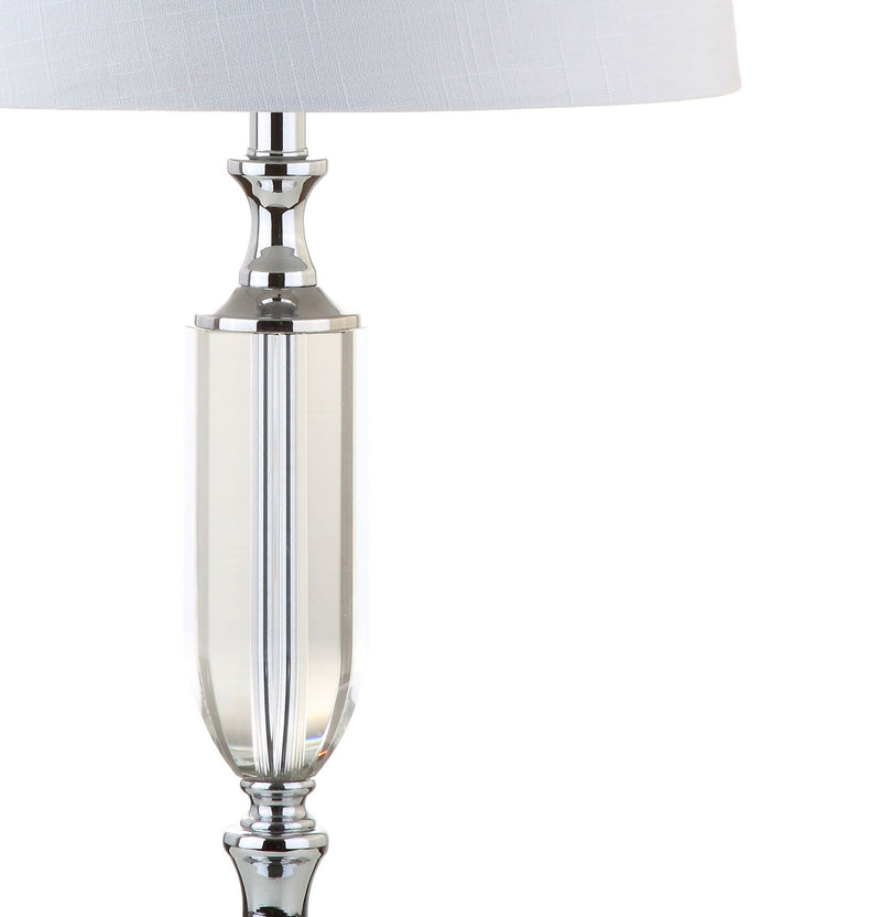 27" Novelty Table Lamp LED With Empire Shade - Clear