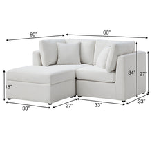 Load image into Gallery viewer, Chauncy - Sectional With Storage Ottoman

