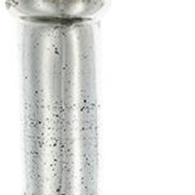 Floral Bottle Table Vase (574272) - Antiqued Silver