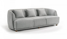 Load image into Gallery viewer, Modern Quilted Sofa - Light Gray

