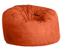 Load image into Gallery viewer, Microsuede Classic Bean Bag - Orange
