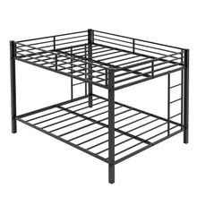 Load image into Gallery viewer, Bunk Bed For Kids, Convertible Frame With Ladders &amp; Guardrail
