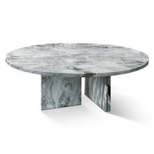 Load image into Gallery viewer, Luxury Coffee Table With Unique Veining, Unique Stone Design
