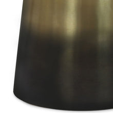 Load image into Gallery viewer, Toby - Metal Accent Table - Gold / Black Ombre
