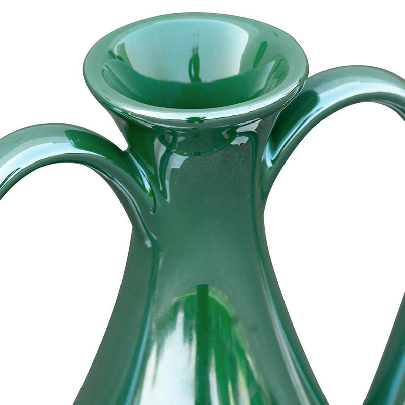 Amphora Table Vase (574372) - Hunter Green