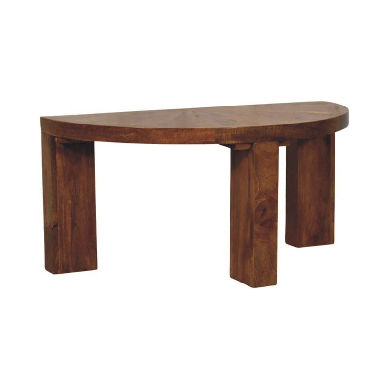 Square Coffee Table With 9 - Brown