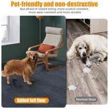 Load image into Gallery viewer, Diy Module Interlocking Decking Carpet Tiles For Patio, Porch, Poolside, Balcony, Backyard Polypropylene - Gray
