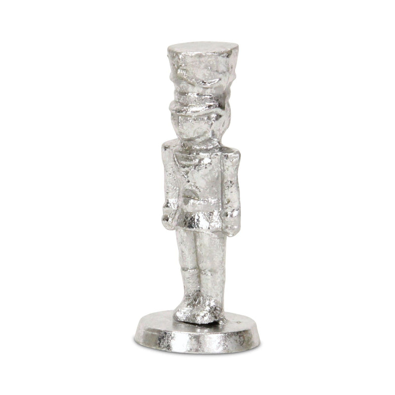 Christmas Nutcracker Hand Painted Figurine (634486) - Silver
