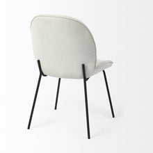 Load image into Gallery viewer, Upholstered Fabric Dining Side Chairs (Set of 2) - White
