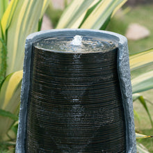 Load image into Gallery viewer, Indoor Outdoor Water Fountain, Unique Broken Urn Fountain Chic Dynamic Modern Design With Light For Garden
