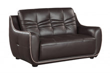 Load image into Gallery viewer, Elegant Leather Chair - Brown
