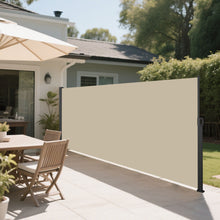 Load image into Gallery viewer, Retractable Side Awning, Waterproof And UV Resistant, Privacy Screen For Patio
