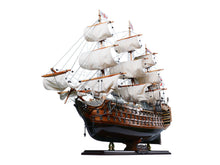Load image into Gallery viewer, Hand Painted Model Boat (624631) - Light Brown
