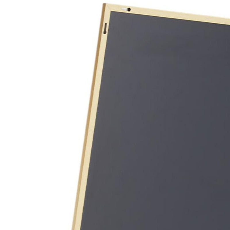 63" Metal Freestanding Framed Standing Mirror - Gold