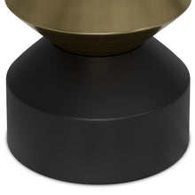 Load image into Gallery viewer, Miller - Side Table - Black / Brass
