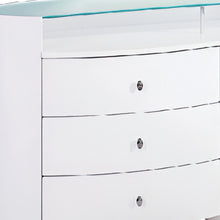 Load image into Gallery viewer, Sophisticated High Gloss Dresser - White
