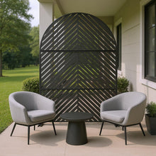 Load image into Gallery viewer, Three Panel Screen Room Divider (720155) - Black
