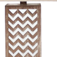 Load image into Gallery viewer, Metal Mirror Table Lamp - Tan

