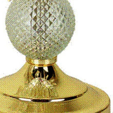 Load image into Gallery viewer, Vintage Glass Chandelier Table Lamp - Gold
