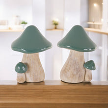 Load image into Gallery viewer, Figurine Tabletop Sculpture (Set of 2) (592998) - Green
