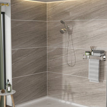Load image into Gallery viewer, Multi Function Dual Shower Head 4.7" Rain Showerhead &amp; 8 Function Hand Shower System - Brushed Nickel
