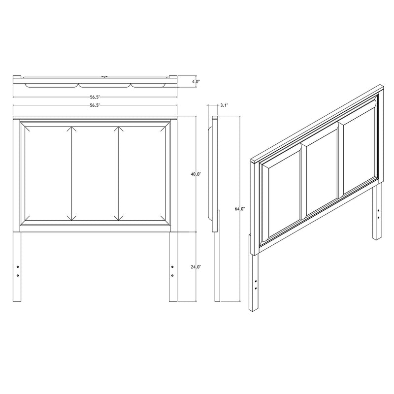 Melissa - 5 Piece Storage Bedroom Set With Padded Headboard