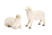 Load image into Gallery viewer, Poly Sheep Tabletop Sculptures (Set of 4) - White
