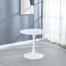 Load image into Gallery viewer, Mid-Century Tulip Table With Round Top, Pedestal Base

