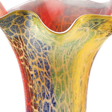 Load image into Gallery viewer, Abstract Novelty Table Vase - Red / Yellow
