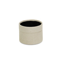Load image into Gallery viewer, Dotted Round Pot Planter (487450) - Off White
