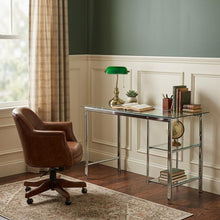 Load image into Gallery viewer, Writing Desk - Clear / Silver
