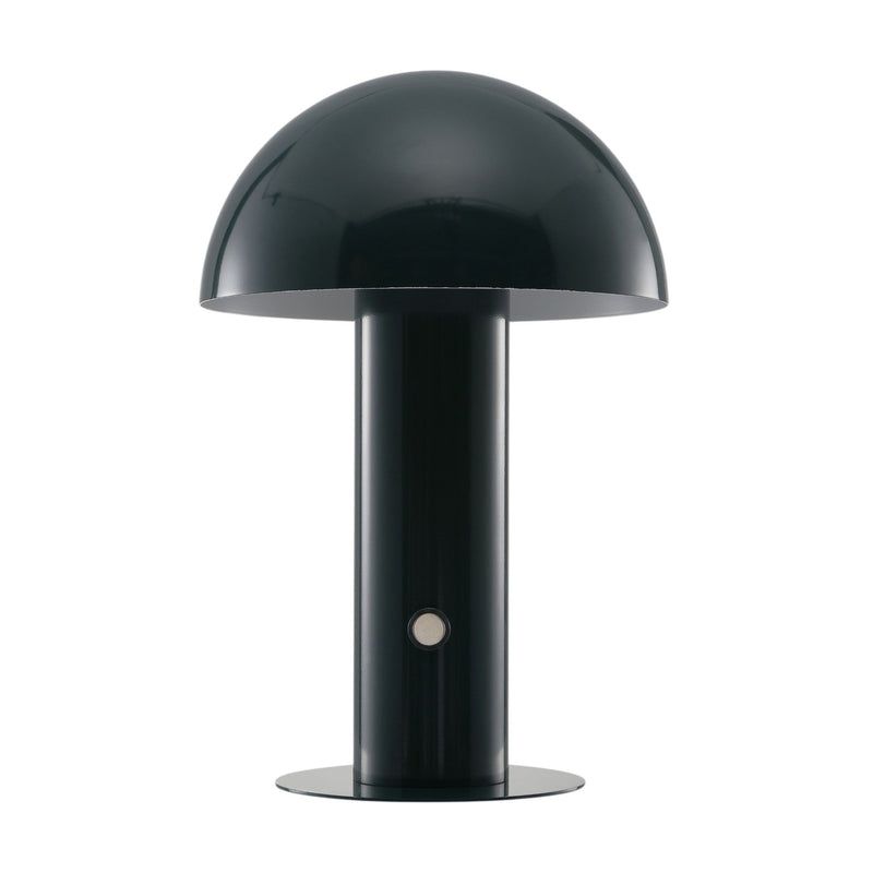 11" Novelty USB Table Lamp With Globe Shade - Forest Green