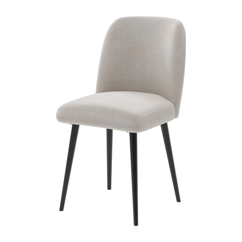 Fabric Dining Side Chairs (Set of 2) - Beige