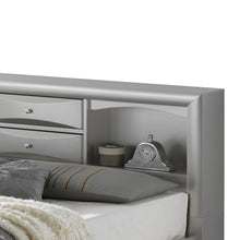 Load image into Gallery viewer, Modern Design Storage Bed With Bookcase Headboard
