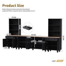 Load image into Gallery viewer, Farmhouse TV Stand With Solid Wood Gourd Shaped Legs For TVs Up To 70"

