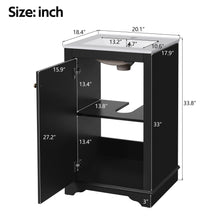 Load image into Gallery viewer, Bathroom Vanity With Sink, Freestanding Single Cabinet Set, Soft Close Door, Adjustable Shelf
