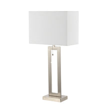 Load image into Gallery viewer, Table Lamps With Shades (Set of 2) - Nickel
