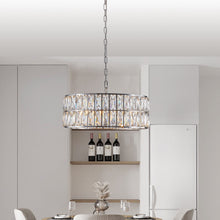 Load image into Gallery viewer, 18'' Chandelier Metal Ceiling Light - Silver
