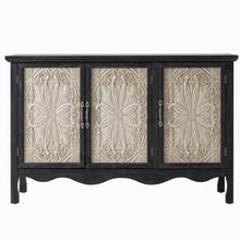 Load image into Gallery viewer, 3 Door Sideboard Buffet Cabinet With Storage - Black
