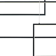 Load image into Gallery viewer, Candle Style Three Light Metal LED Dimmable Chandelier - Black
