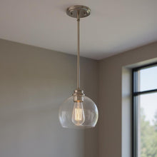 Load image into Gallery viewer, Kitchen Island Metal Dimmable Chandelier With Shades - Nickel
