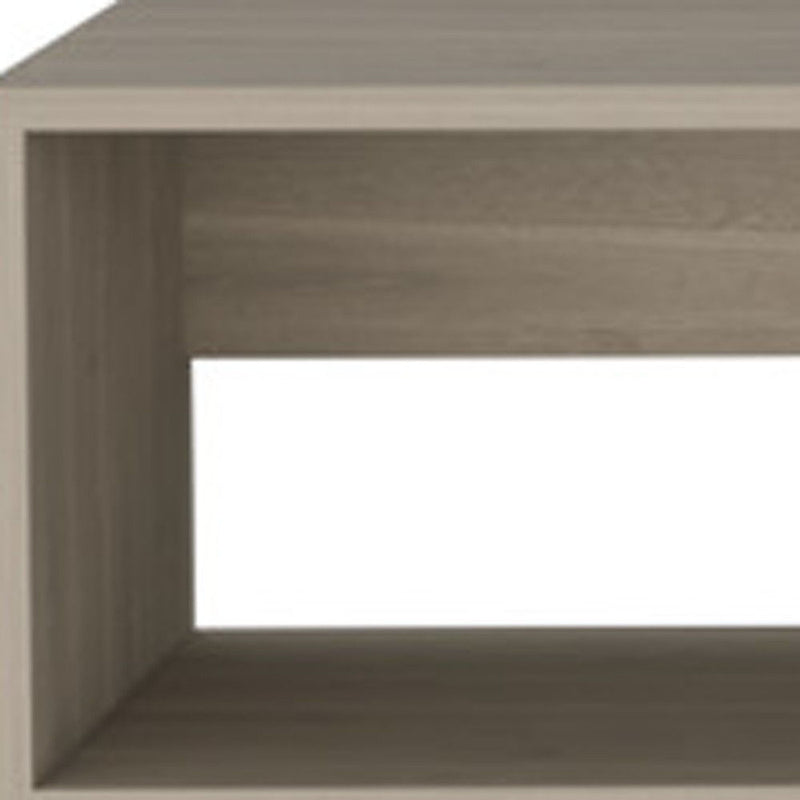 Floating Mount TV Stand - Beige