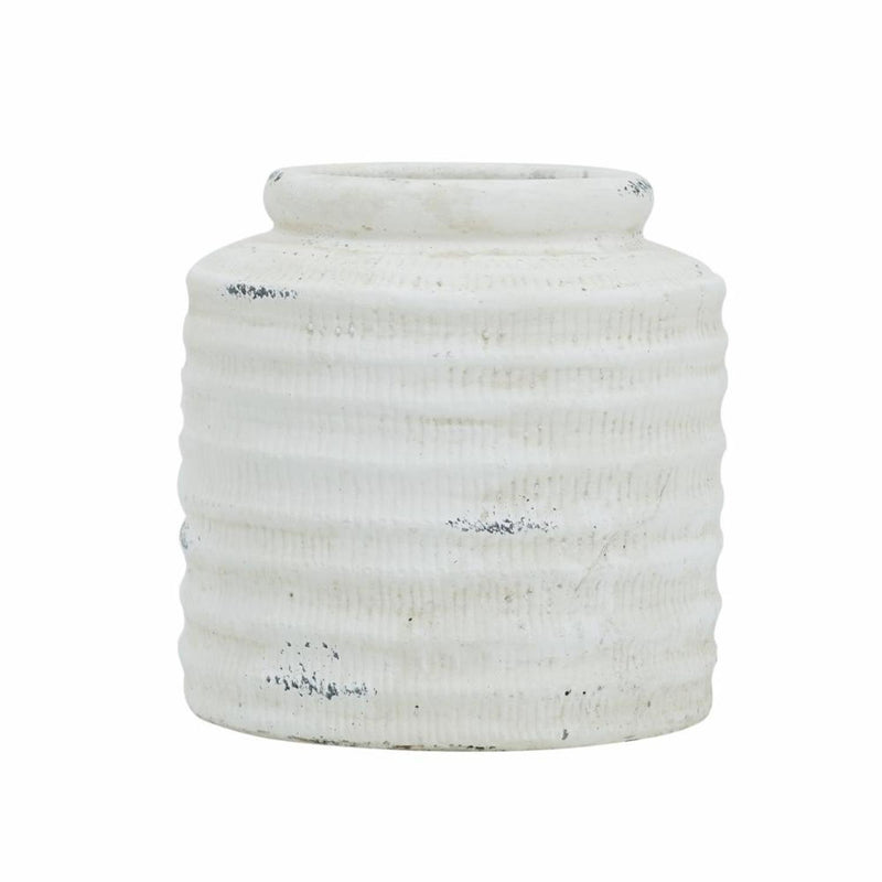 Round Jug Vase (568851) - White