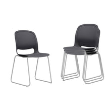 Load image into Gallery viewer, Stacking Chairs (Set of 4) - Black
