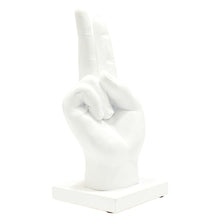 Load image into Gallery viewer, Hand Tabletop Sculpture (568393) - White
