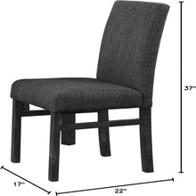 Load image into Gallery viewer, 5 Piece Transitional Dining Set With Table And Upholstered Chairs
