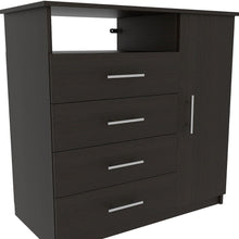 Load image into Gallery viewer, Four Drawer Dresser - Black
